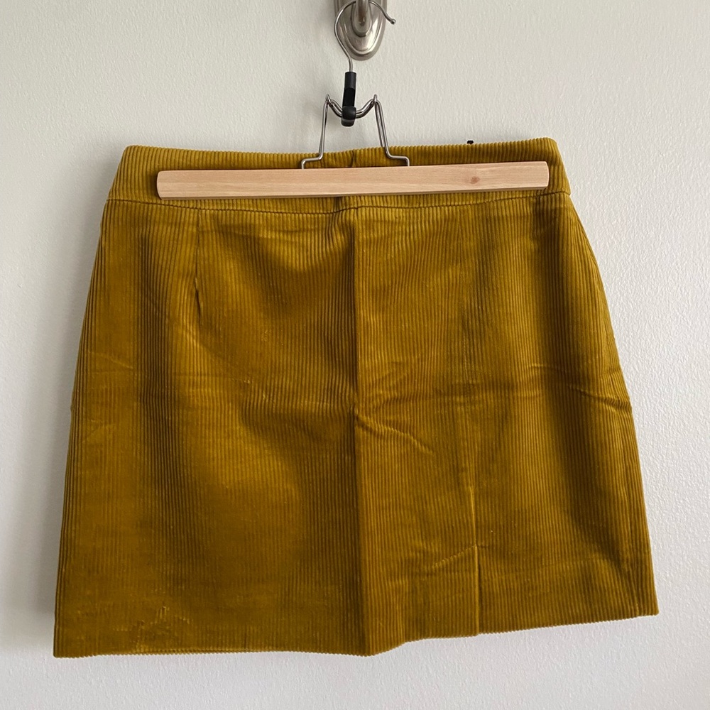 Bella Freud Corduroy Mini Skrit